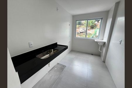 Cozinha/Área de serviço de apartamento à venda com 3 quartos, 52m² em Santo Andre, Belo Horizonte