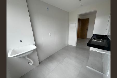 Cozinha/Área de serviço de apartamento à venda com 3 quartos, 52m² em Santo Andre, Belo Horizonte