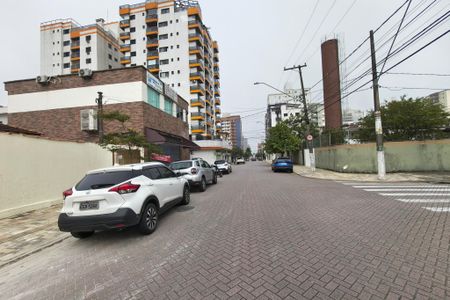 Vista da Rua de casa para alugar com 2 quartos, 200m² em Vila Tupi, Praia Grande