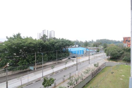 Vista da varanda da sala de apartamento à venda com 3 quartos, 54m² em Canhema, Diadema