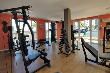 Área comum - Academia de apartamento para alugar com 2 quartos, 46m² em Jardim das Cerejeiras, Campinas