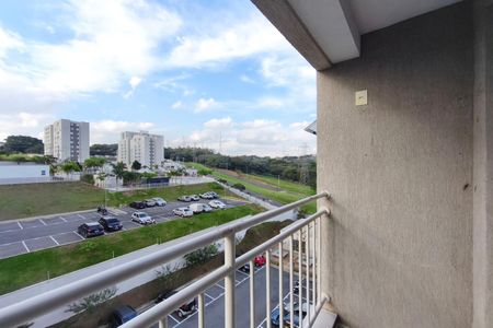 Varanda da Sala de apartamento para alugar com 2 quartos, 46m² em Jardim das Cerejeiras, Campinas