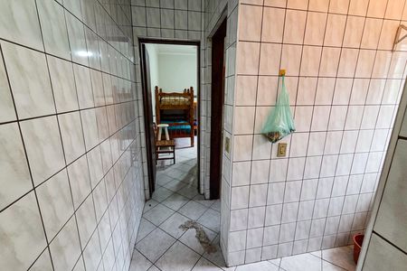 Cozinha de apartamento para alugar com 1 quarto, 50m² em Aviação, Praia Grande