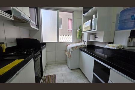 Cozinha - Armários de apartamento à venda com 2 quartos, 55m² em Jardim Imperial, Lagoa Santa