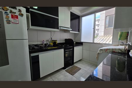 Cozinha - Armários de apartamento à venda com 2 quartos, 55m² em Jardim Imperial, Lagoa Santa