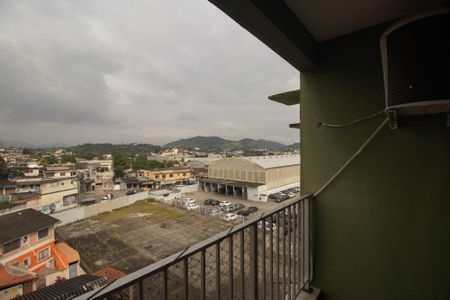 Varanda da Sala de apartamento para alugar com 2 quartos, 56m² em Almerinda, São Gonçalo