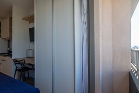 Studio para alugar com 25m², 1 quarto e sem vagaVaranda do Quarto