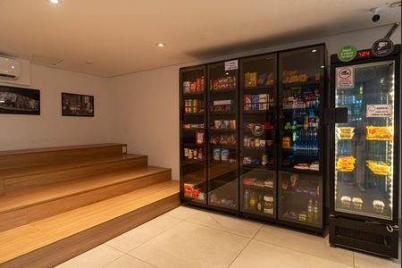 Área comum - Mercadinho de kitnet/studio para alugar com 1 quarto, 25m² em Consolação, São Paulo