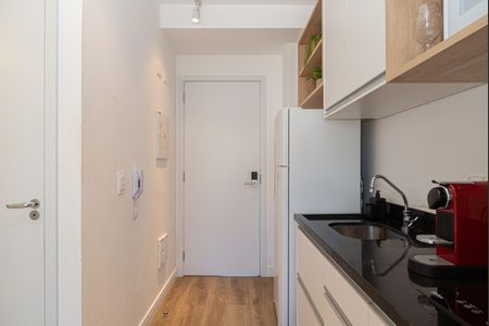 Studio para alugar com 25m², 1 quarto e sem vagaCozinha