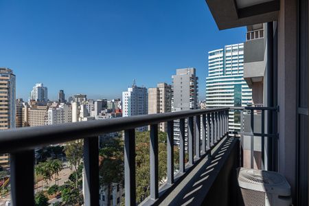 Studio para alugar com 25m², 1 quarto e sem vagaVaranda do Quarto
