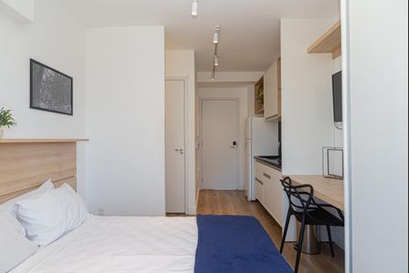 Studio para alugar com 25m², 1 quarto e sem vagaQuarto