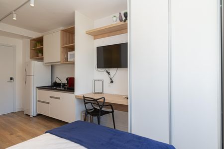 Studio para alugar com 25m², 1 quarto e sem vagaQuarto