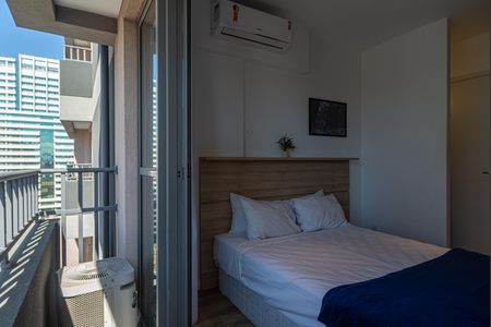 Varanda do Quarto de kitnet/studio para alugar com 1 quarto, 25m² em Consolação, São Paulo