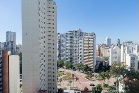 Vista da Varanda do Quarto de kitnet/studio para alugar com 1 quarto, 25m² em Consolação, São Paulo