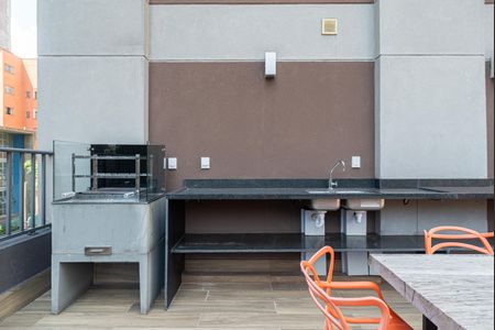 Studio para alugar com 25m², 1 quarto e sem vagaÁrea comum - Churrasqueira