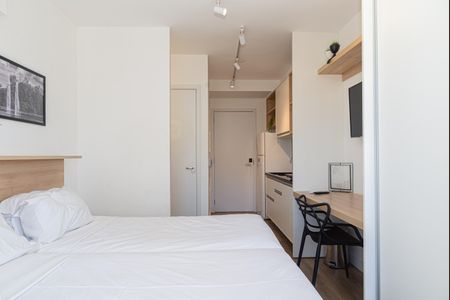 Studio para alugar com 25m², 1 quarto e sem vagaQuarto