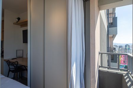 Varanda do Quarto de kitnet/studio para alugar com 1 quarto, 25m² em Consolação, São Paulo