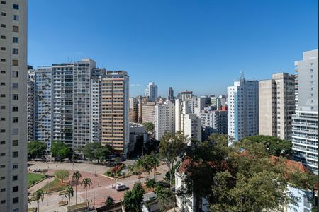 Vista da Varanda do Quarto de kitnet/studio para alugar com 1 quarto, 25m² em Consolação, São Paulo