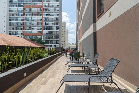 Área comum - Solário de kitnet/studio para alugar com 1 quarto, 25m² em Consolação, São Paulo