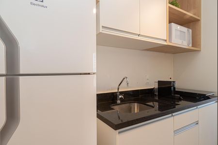 Studio para alugar com 25m², 1 quarto e sem vagaCozinha