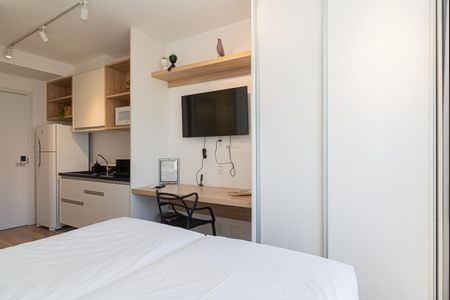 Studio para alugar com 25m², 1 quarto e sem vagaQuarto