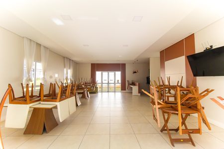 Apartamento à venda com 46m², 2 quartos e 1 vagaÁrea comum - Salão de festas