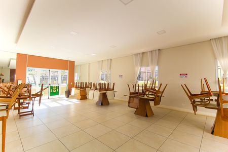 Apartamento à venda com 46m², 2 quartos e 1 vagaÁrea comum - Salão de festas