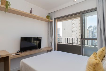 Studio para alugar com 25m², 1 quarto e sem vagaQuarto