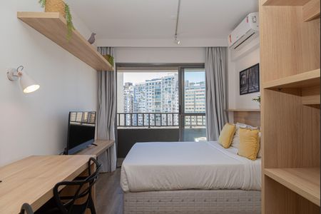 Studio para alugar com 25m², 1 quarto e sem vagaQuarto