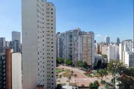 Studio para alugar com 25m², 1 quarto e sem vagaVista da Varanda do Quarto