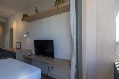 Studio para alugar com 25m², 1 quarto e sem vagaVaranda do Quarto