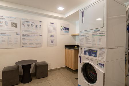 Studio para alugar com 25m², 1 quarto e sem vagaÁrea comum - Lavanderia