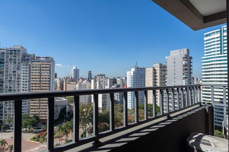 Studio para alugar com 25m², 1 quarto e sem vagaVaranda do Quarto