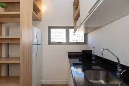 Studio para alugar com 25m², 1 quarto e sem vagaCozinha