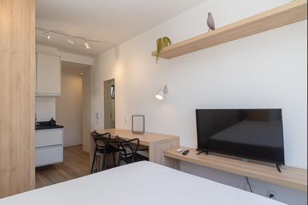 Studio para alugar com 25m², 1 quarto e sem vagaQuarto