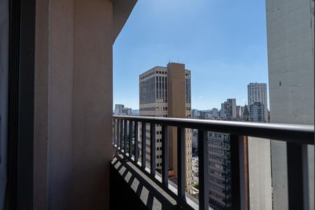 Studio para alugar com 25m², 1 quarto e sem vagaVaranda do Quarto
