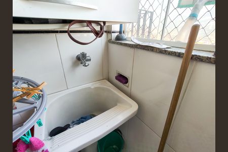 Área de Serviço de apartamento à venda com 2 quartos, 135m² em Rio Comprido, Rio de Janeiro