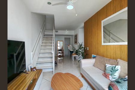 Sala de apartamento à venda com 2 quartos, 135m² em Rio Comprido, Rio de Janeiro
