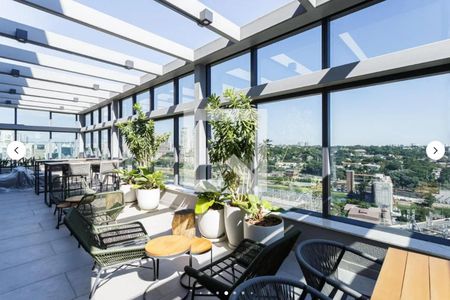 Área comum de kitnet/studio para alugar com 1 quarto, 46m² em Vila Olímpia, São Paulo