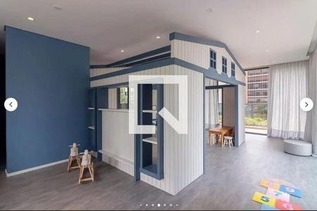 Área comum de kitnet/studio para alugar com 1 quarto, 46m² em Vila Olímpia, São Paulo