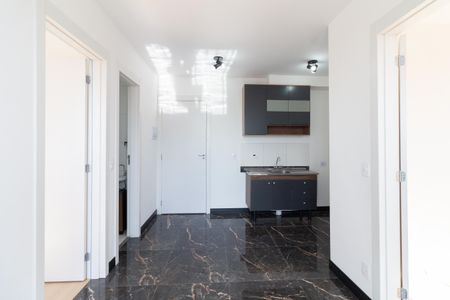 Sala - Cozinha de apartamento para alugar com 2 quartos, 32m² em Jardim Peri Peri, São Paulo