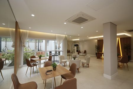 Apartamento para alugar com 30m², 1 quarto e sem vagaÁrea comum - Salão de festas