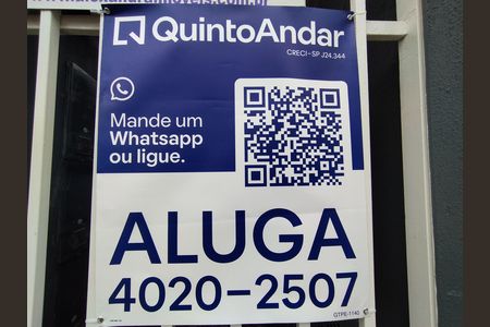 Studio para alugar com 24m², 1 quarto e sem vaga Studio para alugar com 24m², 1 quarto e sem vagaPlaca