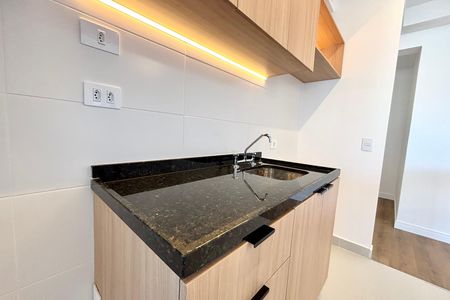 Cozinha de apartamento para alugar com 2 quartos, 71m² em Vila Guilhermina, São Paulo