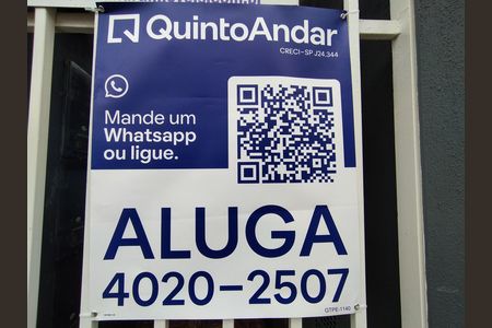 Studio para alugar com 24m², 1 quarto e sem vaga Studio para alugar com 24m², 1 quarto e sem vagaPlaca