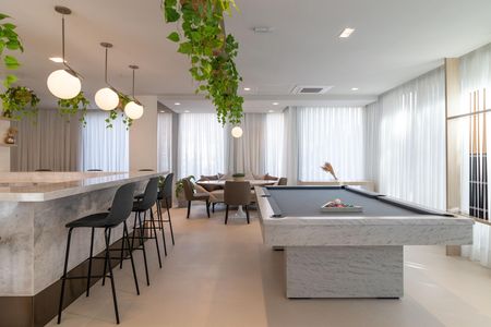 Studio para alugar com 22m², 1 quarto e sem vaga Studio para alugar com 22m², 1 quarto e sem vagaÁrea comum - Salão de festas
