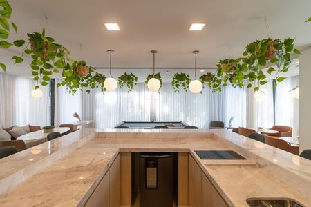 Studio para alugar com 22m², 1 quarto e sem vaga Studio para alugar com 22m², 1 quarto e sem vagaÁrea comum - Salão de festas