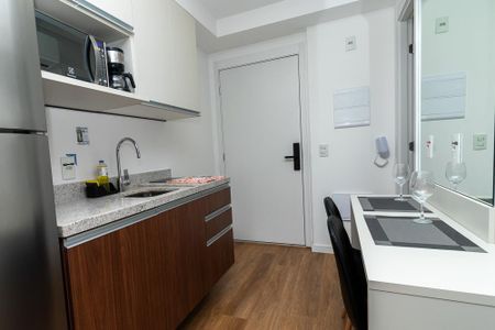 Studio para alugar com 22m², 1 quarto e sem vaga Studio para alugar com 22m², 1 quarto e sem vagaCozinha