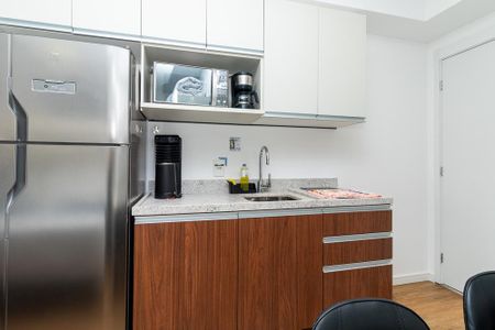 Studio para alugar com 22m², 1 quarto e sem vaga Studio para alugar com 22m², 1 quarto e sem vagaCozinha