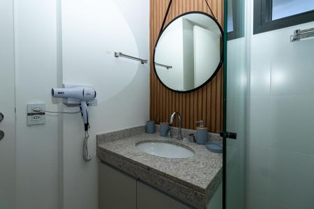 Studio para alugar com 22m², 1 quarto e sem vaga Studio para alugar com 22m², 1 quarto e sem vagaBanheiro